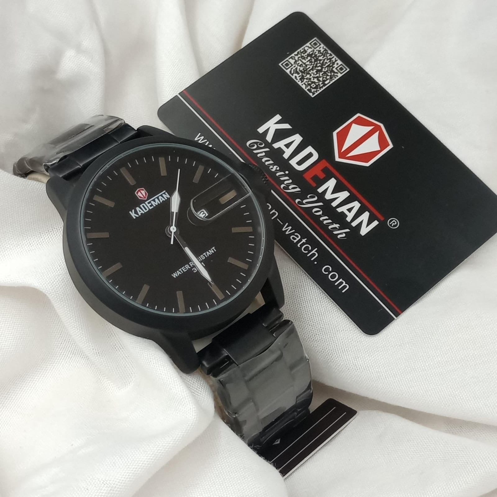 *KADEMAN*
*Original Watch* 
*Japanese Machine*
*Stainless steel chain*
*Det working*
 *With Original box and paperback*