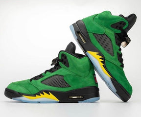 Nike Air Jordan 5 Oregon Ducks Retro Apple Green